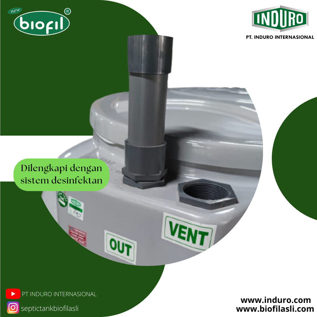 Mengenal Sistem Desinfektan dalam septictank biofil
