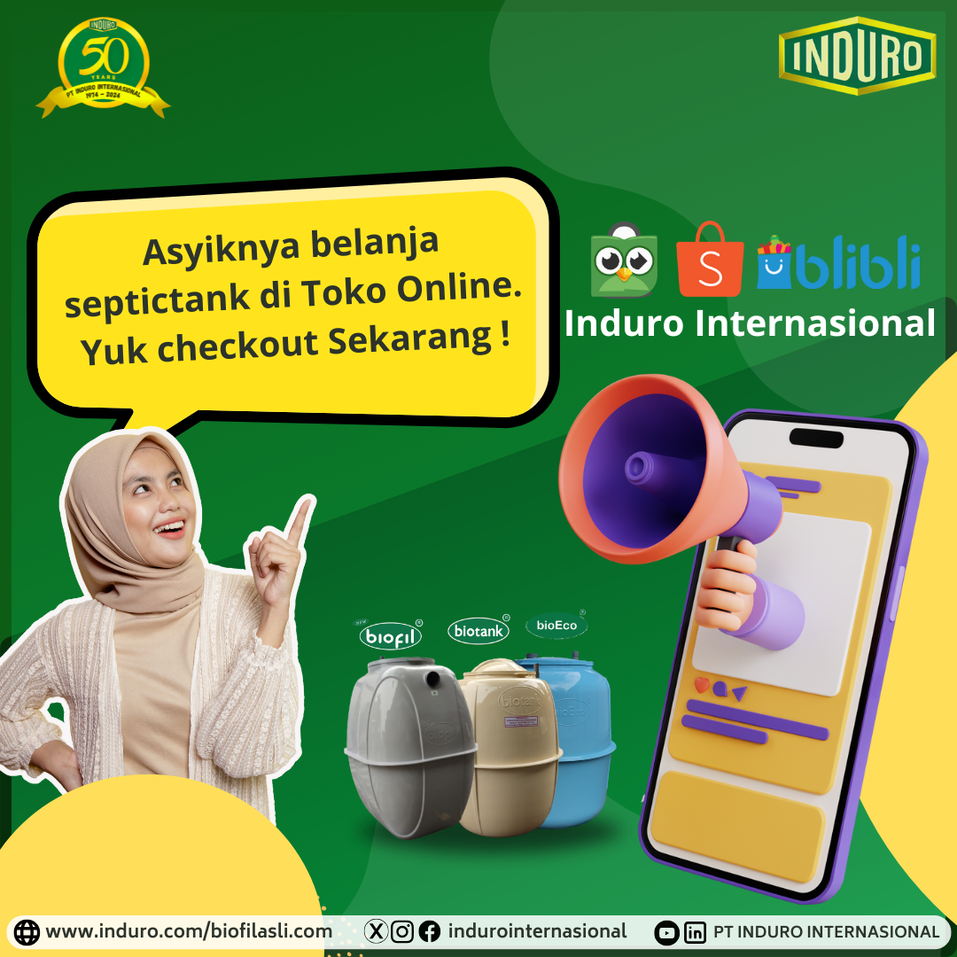 Asyiknya Belanja Septictank di Toko Online