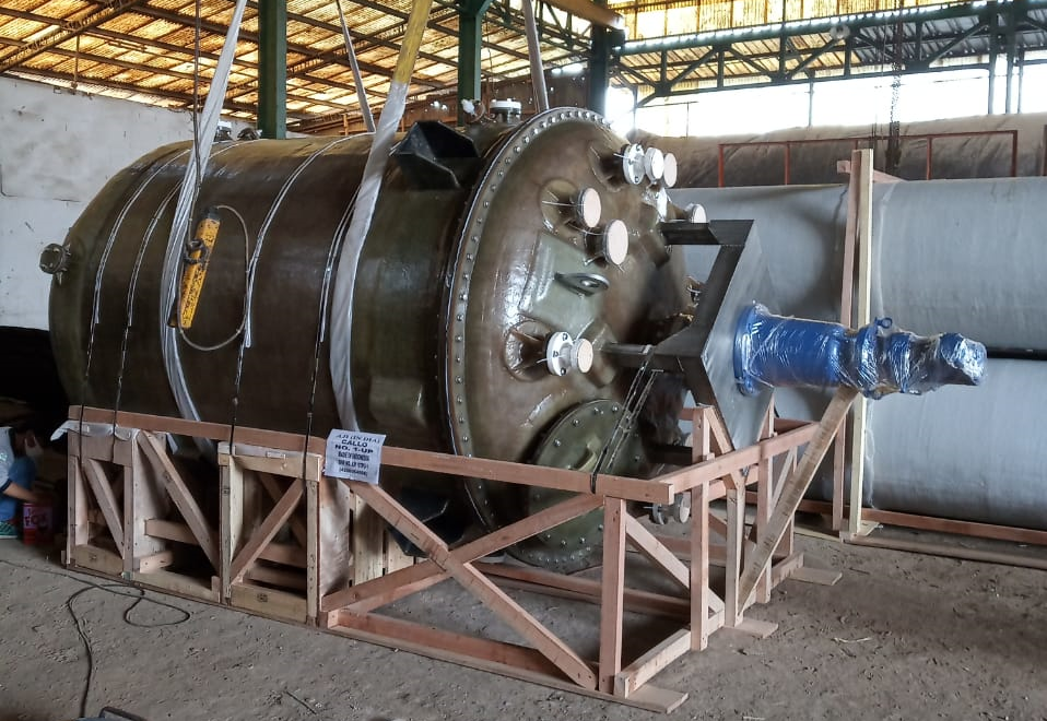 PFA/FRP Dual Lamination