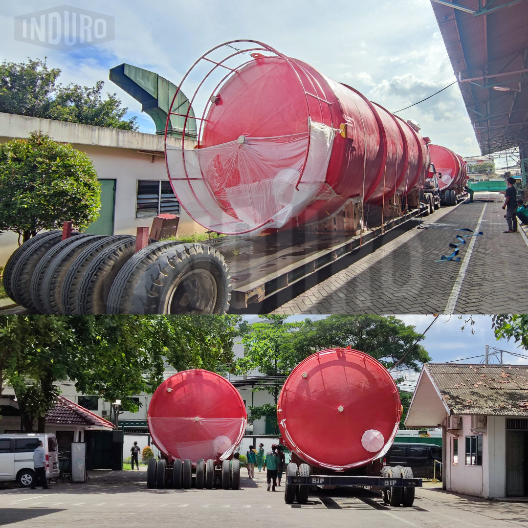 FRP Hydrochloric Acid Storage Tank, Palembang